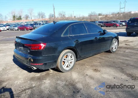 2017 Audi A4 2.0T Premium из США, поврежденный, VIN WAUANAF49HN052387